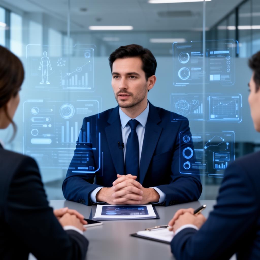 Live AI mock interview session